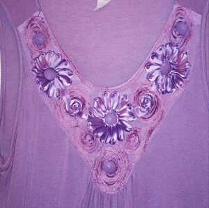 Agenda Floral Women's Large Blouse